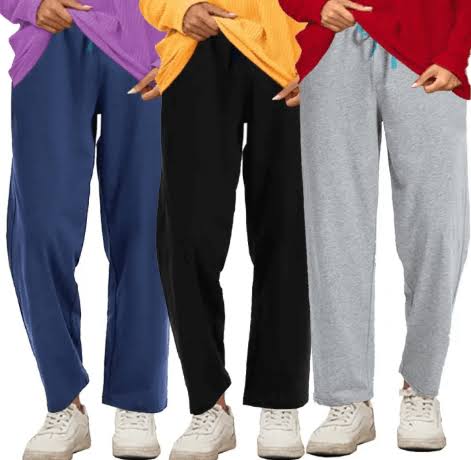 Pack Of 3 jersey Trousers