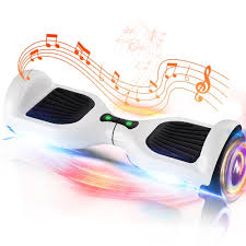 WEELMOTION Hoverboard with Music Speaker and LED Front Lights