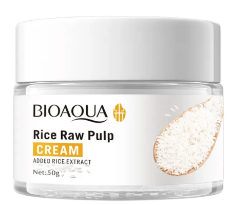 Bioaqua Rice Face Cream Moisturizer for Soft Skin