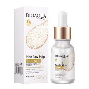 Bioaqua Rice Raw Pulp Essence for hydration and healthy-looking glowing skin