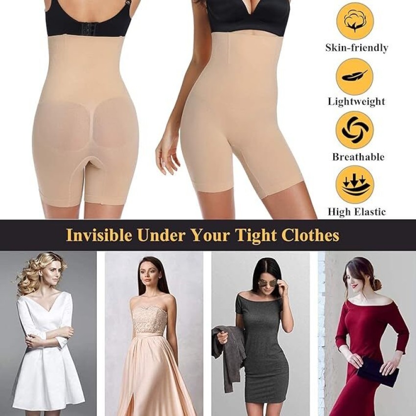 Half body shaper for women with tummy control, seamless fit, and lower body support