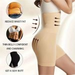 Half body shaper for women with tummy control, seamless fit, and lower body support