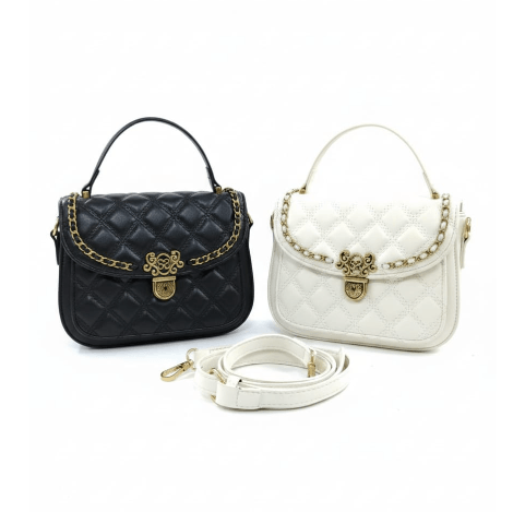 black quilted handbag at Beat Price in Pakistan