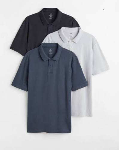 Pack of 3 Polo T-Shirt