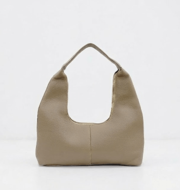 Beige Hobo Shoulder Bag for women with spacious everyday design