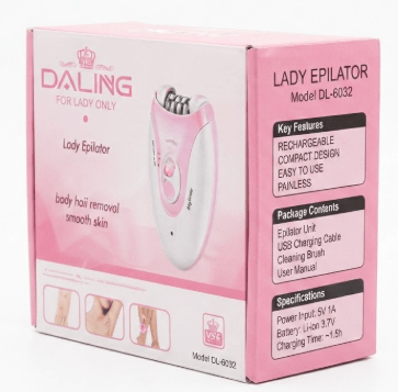 Daling DL-6032 Lady Epilator in Pakistan.