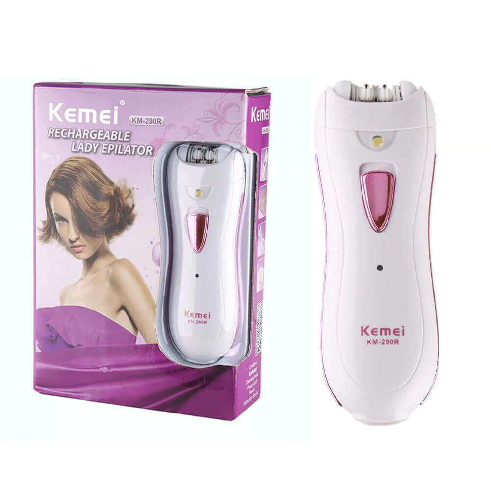 Kemei KM-290R Rechargeable Lady Epilator in Pakistan.