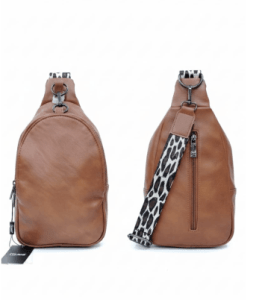 Travel Sling Bag worn comfortably across the body