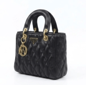 Quilted Handbag for women with elegant diamond quilted design and chain strap
