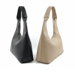 Curved Shoulder Bag for women with elegant minimalist design
