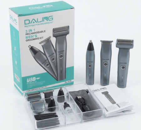 Daling DL-9218 3-in-1 Men's Grooming Kit in Pakistan.