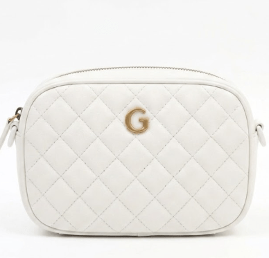 Diamond Quilted Crossbody Bag for women with elegant chain strap and quilted design