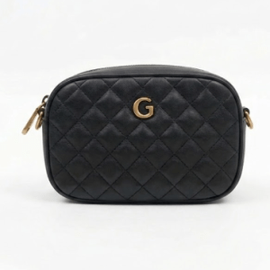 Diamond Quilted Crossbody Bag for women with elegant chain strap and quilted design