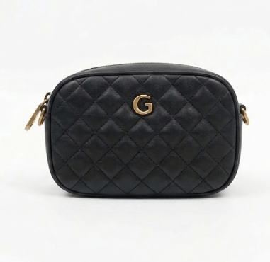 Diamond Quilted Crossbody Bag for women with elegant chain strap and quilted design