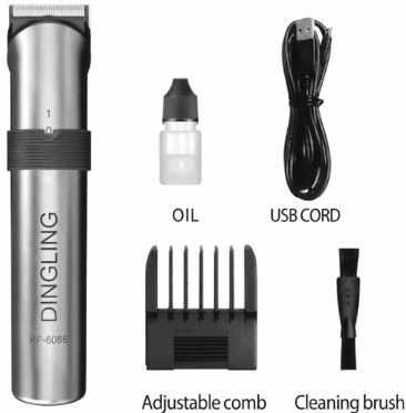 Dingling RF-608B Detail Hair Clipper in Pakistan.