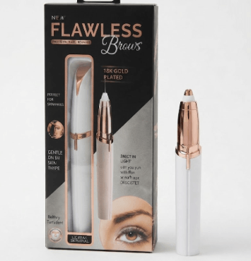 Flawless 18K Gold Facial Hair Trimmer