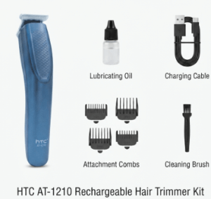 HTC AT-1210 Rechargeable Hair Trimmer in Pakistan.
