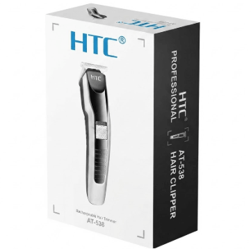 HTC AT-538 Rechargeable Hair Trimmer in Pakistan.