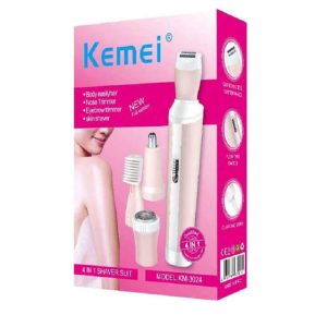 Kemei KM-3024 4-in-1 Women's Shaver in Pakistan.