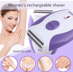 Kemei Rechargeable Women's Shaver in Pakistan.