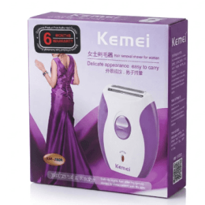 Kemei Rechargeable Women's Shaver in Pakistan.