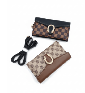 Luxury Monogram Long Clutch for women