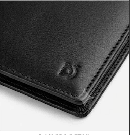 Best Doux Genuine Leather Men's Bifold Wallet