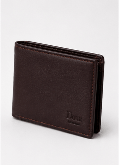 Doux Genuine Leather Men's Bifold Wallet – Premium Edition
