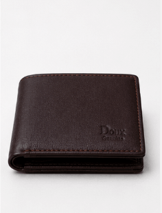 Doux Genuine Leather Men's Bifold Wallet – Premium Edition