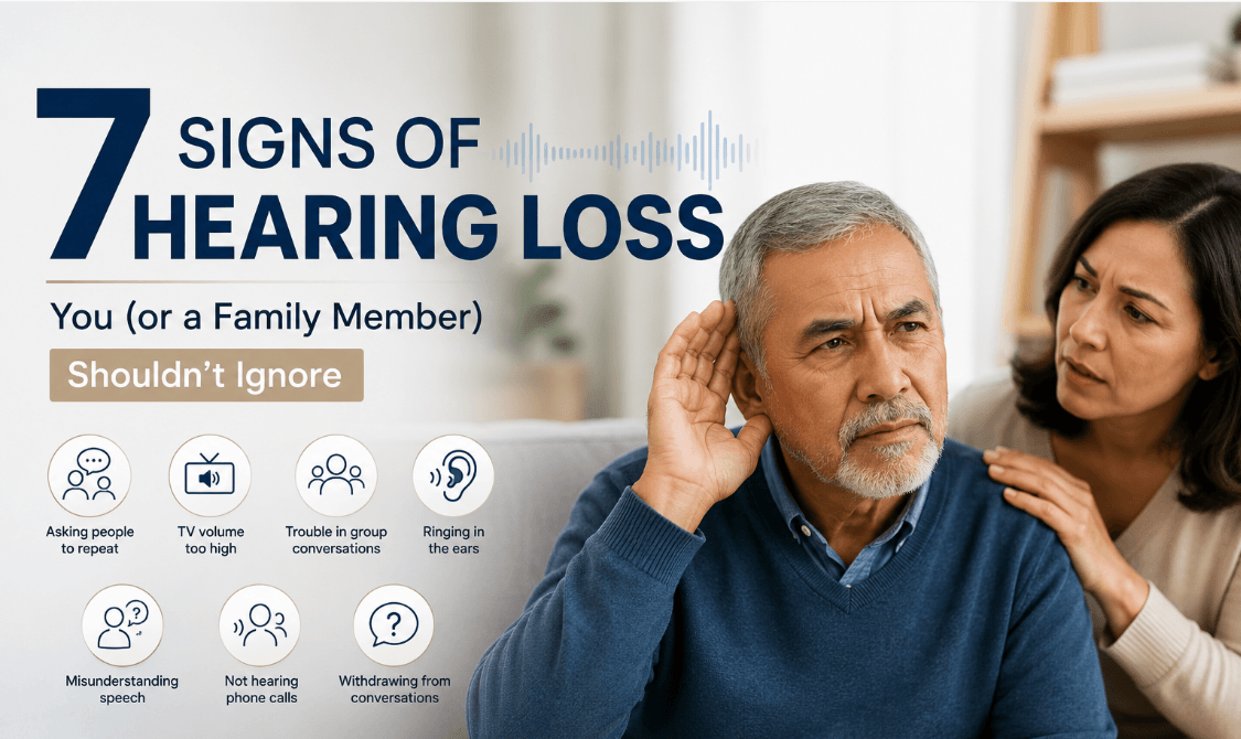 7 Signs of Hearing Loss You (or a Family Member) Shouldn’t Ignore