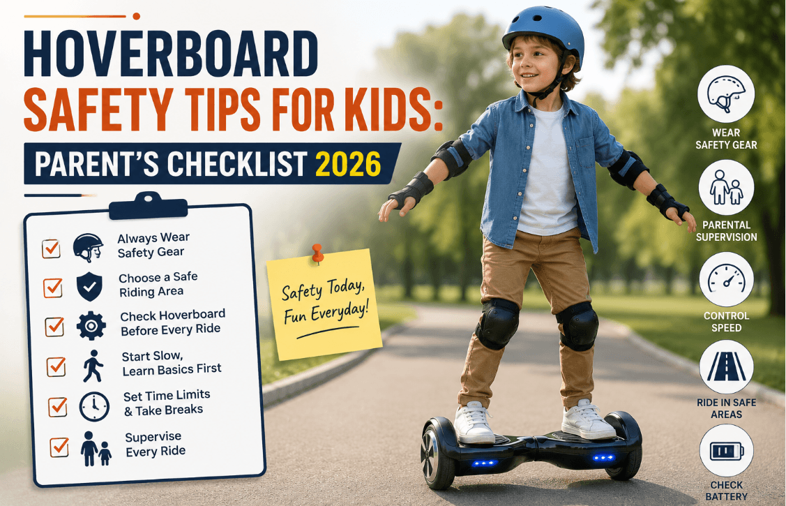 Hoverboard Safety Tips for Kids: Parent's Checklist 2026