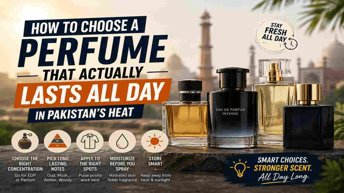How to Choose a Perfume That Actually Lasts All Day in Pakistan's Heat