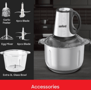 2-in-1 Cordless Food Chopper in Pakistan.