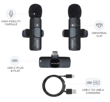 BOYA BY-MW13 Wireless Lavalier Mic in Pakistan.