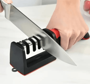 4-in-1 Adjustable Kitchen Knife Sharpener in Pakistan.