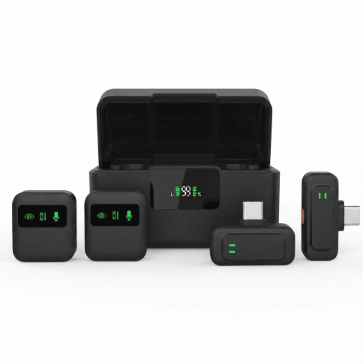 J22 4-Wireless Lavalier Microphone in Pakistan.