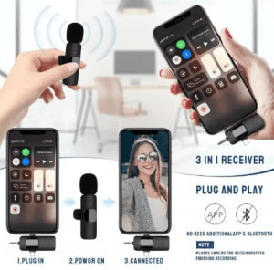 K15 Dual Wireless Lavalier Microphone in Pakistan.