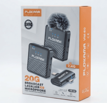 Plokama VM-60 2.4G Wireless Mic Set in Pakistan.
