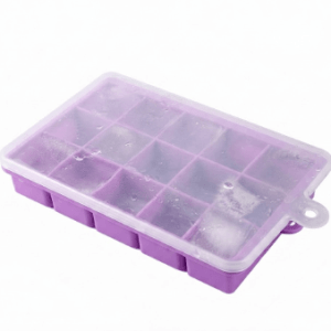 Silicone Ice Cube Tray with Lid