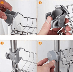 Stainless Steel Faucet Sink Caddy