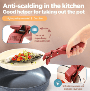 Anti-Scald Silicone Bowl & Plate Holder in Pakistan.