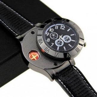 Chain Watch With Electric Lighter in Pakistan