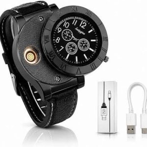 Chain Watch With Electric Lighter in Pakistan