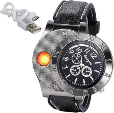 Chain Watch With Electric Lighter in Pakistan