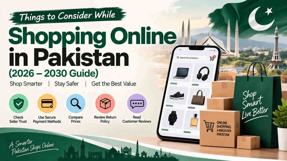 Things to Consider While Shopping Online in Pakistan (2026-2030 Guide)