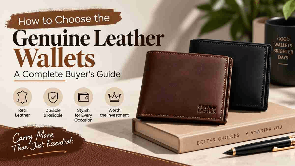 How to Choose the Genuine Leather wallets: A Complete Buyer's Guide
