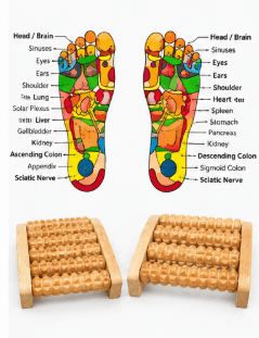 Foot Massage Wooden Roller in Pakistan