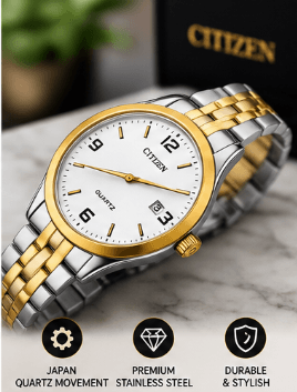 Pack of 2 Citizen Quartz Japan Watches in Pakistan